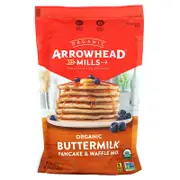 Arrowhead Mills, Organic Buttermilk Pancake & Waffle Mix, 1 lb 6 oz (623 g)