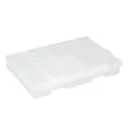 Environmentally friendly Plastic AA/AAA C D 9V Cell Battery Storage Case Box E
