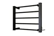 Pronti Heated Electric Towel Bathroom Rack EV-90- Black