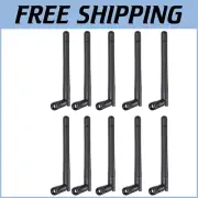 10-Pack Dual Band 3dBi RP-SMA Male WiFi Antennas for Superior Connectivity