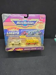 Micro Machines Super Micro Lights Collection #1 1990 Galoob MOC - Card Damage