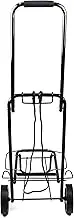 Shopping Cart Steel Trolley Carts Bag Foldable Luggage Wheels Folding Basket