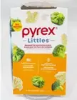 ❤️ 2-pc PYREX LITTLES 28-oz Single-Serve Glass BAKEWARE Set **Toaster Oven Size