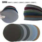 Sandpaper Orbital Particle Size Set Supplies Waterproof 1000-5000 Grit