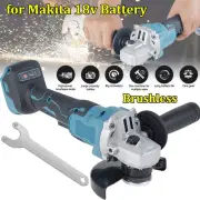 Cordless Angle Grinder Brushless Electric Grinding Tool for Makita 18V Batteries