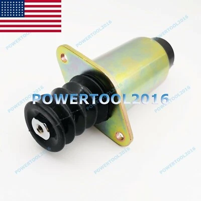 New 12V Shutdown Solenoid for Deutz 05712910 Bomag Woodward