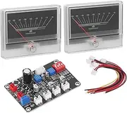 Hyuduo VU Level Audio Meter, VU Meter Sound Audio Level Indicator Pre Amplifier Amp with Driver Board Set Kit for DIY Home Car