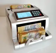 AUSTRALIAN NOTE COUNTER -GENUINE AUSCOUNT AUS6500RV RECHARGEABLE