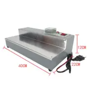 220VManual Aluminum Plate Film Perfume Tissue Box Packing Heat Wrapping Machine