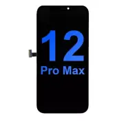 Aftermarket LCD Screen for iPhone 12 Pro Max with Tool Kit and Tempered Glass