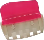 iplusmile Automatic Toothpaste Squeezer Dispenser Brush Holder Set Neutral Anti-Clog 5 Brush Capacity