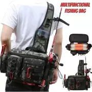 Fishing Backpack Rod Holder+Drink Holder Multifunctional Lightweight Waterproof