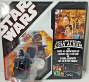 Star Wars Coin Album, Exclusive Collectors Coin & Darth Vader Figure 30th Anniv.