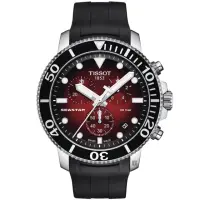 在飛比找momo購物網優惠-【TISSOT 天梭】水鬼 Seastar 1000 海洋之