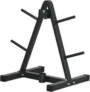 Aymzbd Weight Plate Rack Weight Plate Tree Dumbbell Rack Storage Stand for Exercise Garage