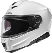 Schuberth S3 Helmet, white, Size M for Men