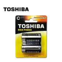 在飛比找PChome24h購物優惠-【TOSHIBA】東芝鹼性2號電池 2入