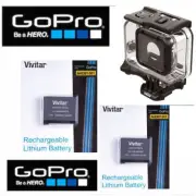2X BATTERY FOR GoPro HERO5 BLACK AABAT-001 + GoPro DIVING SUPER SUIT AADIV-001
