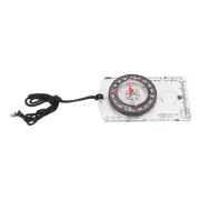 Orienteering Compass Compass Map Scale Ruler With Lanyard F DS