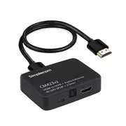 Simplecom Cm423V2 Hdmi Audio Extractor 4K Hdmi To Hdmi Optical Spdif