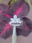 Enchanting Butterfly Silver Ring - Zircon Studded Elegance Silver Ring