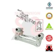 Rear Axle Brake Caliper Bracket Set Suit MITSUBISHI Pajero 2.8 TD (V46W, V26W) (for: Mitsubishi)