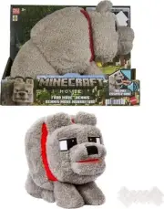 Mattel - Minecraft Movie Food Mode Dennis the Wolf Plush [New Toy] Plush