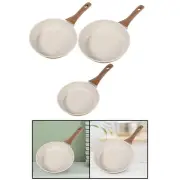 Frying Pan Woks Cookware Non-Stick Boiling Pan Cooking Saucepan for Outdoor