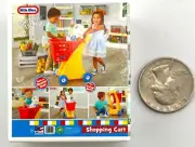New Miniverse Little Tikes Minis Series 2 Miniature Dollhouse Toy Shopping Cart
