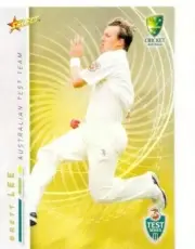 2007-2008 Cricket Australia Test Team Collector Cards #10 Brett Lee