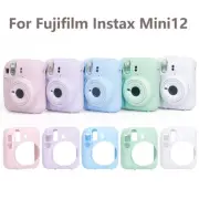 For Instax Mini12 Camera Silicone Case Shell Protective Cover Soft Case Bag
