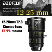 DZOFILM Pictor Zoom 12-25mm T2.8 Super35 Cinema Film Lens for Canon EF,PL-Mount