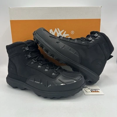 Timberland Converge Mid Lace WP Boots Jet Black TB1A5XA9015 Nubuck Size 9.5