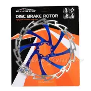 AU Ship~ALLIGATOR Coated Disc Brake Rotor,WIND CUTTER,203mm,Blue,151g
