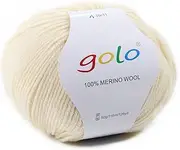 [golo] Cashmere Yarn for Weaving 100% Merino Wool Yarn for Hand Knitting Wool Yarn for Hand Weaving