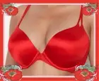 38D 38DD RED Lace Wing Extreme Lift Victorias Secret VerySexy Plunge PU UW Bra