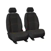 Ford Ranger PX Super Cab 2011-2022 Custom Neoprene Black Front Seat Covers