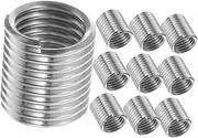 Piece Stainless Steel Thread Repair Kit Steel Inserts Screw Thread Protective Sleeve Threaded Screw Insert Wide Application
