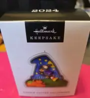 Hallmark 2024 Cookie Cutter Halloween Keepsake Xmas Ornament NIB