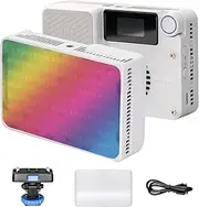 Amaran Ace 25c RGBWW LED Video Light CCT 2300K-10000K CRI 95+ TLCI 95+ Supports APP Control with Magnetic Mount (White)