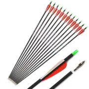 Mixed Carbon Arrow 28/30/32 Inches Spine 500 Diameter 7.8 Mm