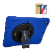 StylePro, combo, iPad 10th generation, 10.9” shockproof case + screen protector, blue.