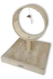 ASPCA, Small Kitty Cat Lion Ring Tree Perch Scratch Post Swatting Toy (2 Colors)