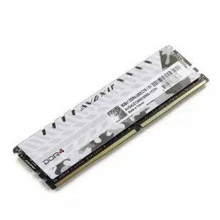 Avexir Sabranco White 8GBx2 DDR4-2400 絕版 雪地迷彩