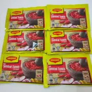 10 Packs 60g MAGGI SAMBAL TUMIS Spicy Universal Use Chili Paste Easy Cook