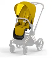 CYBEX PRIAM Seat Pack MUSTARD YELLOW - for Priam 4 and ePriam 2 Stroller Frames