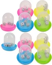 HANABASS 10Sets Dice for Portable Play Dice for Family Interaction Game Party Favors Engaging Activities for Travel and Stocking Stuffers