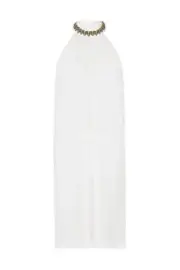 Sass & Bide OUT HERE Double Layer dress sz 38-8 ivory