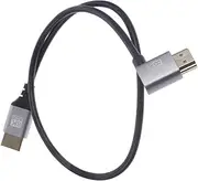 BESTonZON Right Angled Video Cable Flexible Male to Male Monitor Connection for Tv and Computer and Easy to Install for Tight Spaces