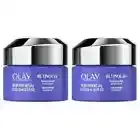 Olay ( Pack of 2 ) Retinol 24 Mini Fragrance-Free Night Moisturizer 0.5 oz X 2